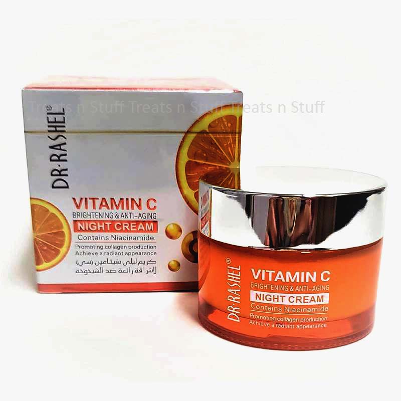 Dr Rashel Vitamin C Brightening And AntiAging Night Cream 50 G In Sri