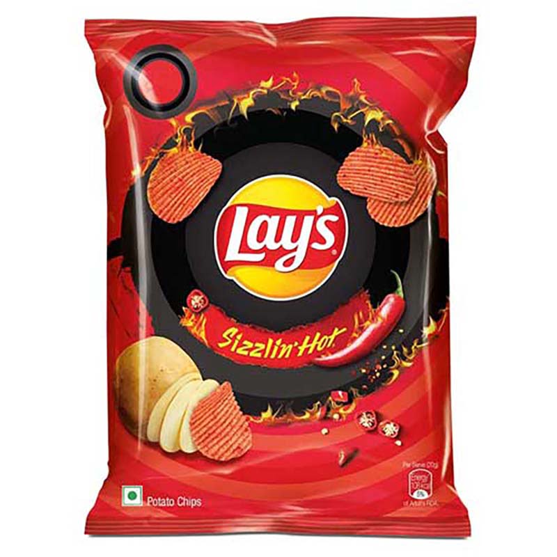 Lay's Potato Chips Sizzling Hot 23G In Sri Lanka | Treats N Stuff ...