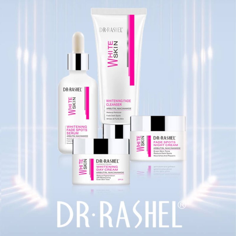 Dr Rashel White Skin Whitening Fade Spots Skin Care Series - 4 Piece ...