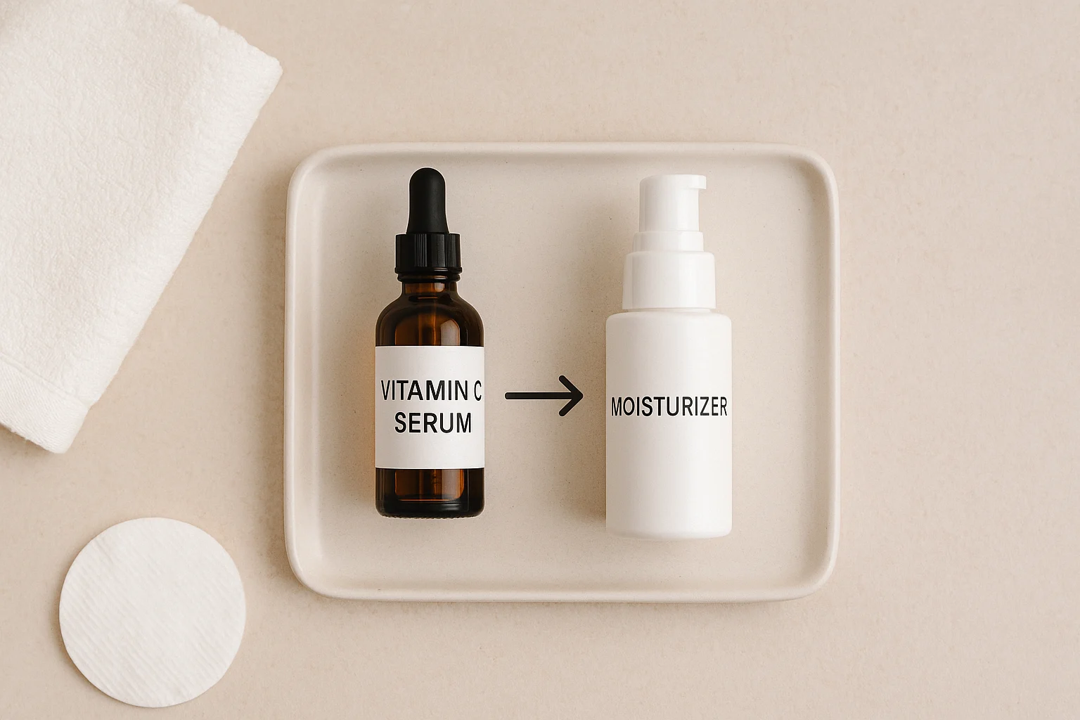 Do You Put Vitamin C Serum on First or Moisturizer?